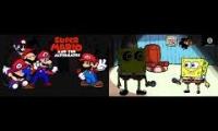 Mario and Spongebob vs the Alternates