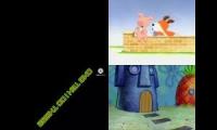 CartoonMania Vs Kipper Vs Parappa The Rapper Vs Spongebob Sparta Remix Quadparison 1