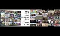 50 gangam style parodys in 1 video