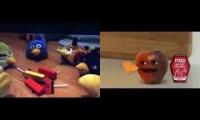 April Fools ВИD Jumpscare Challenge (ft. Angry Birds and Annoying Orange)
