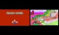 Super Mario 3D World - The Elusive Game Over Screen in Does Respond (Split Version)