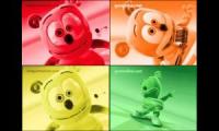 4 colored gummy bear songs