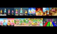 Mario Party 10 - Peach Vs Rosalina Vs Daisy Vs Toadette V2