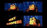 My 20th Century Fox Bloopers 5-8 Quadparison FT. Johnny Ghost