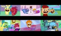All First 2 Happy Tree Friends (TV Series) Episodes played at once