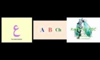 Arabic Alphabet Song vs Haitian Creole Alphabet Song vs Esperanto Alphabet Song