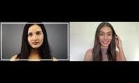 Who is Better at Eye Contact?: German Girl vs Indian Girl