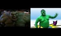 Hulk And Hombre Bola