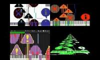 Black midi music using only sounds from windows 8 & 2000