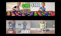 Colin Amazing 100 Trick Shots... Only ONE Lets You Win $100