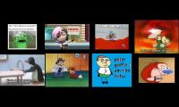 First 8 Ckyenterprises created AAO videos playing at once.