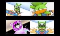 Gummy Bear Song HD (Four Cartoon Versions at Once - Youtube Multiplier