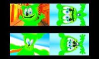 Gummy Bear Song HD (Four Neon & Chipmunk Versions at Once)