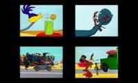 Thumbnail of 4 Wile E Coyote And Road Runner Shorts At The Same Time