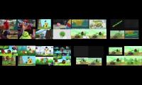 Angry Birds vs Bad Piggies Sparta 32 Parison Remix 4