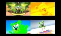 Gummy Bear Song HD (Four Sparkle & Chipmunk Versions at Once)