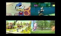 Mickey Mouse Shorts and Talking Tom Sparta Fourparison