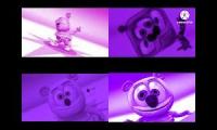 Gummy Bear Song HD (Four Purple Versions at Once)