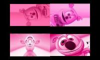 Gummy Bear Song HD (Four Pink Versions at Once)