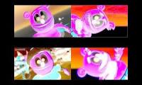 Gummy Bear Song HD (Four Neon & Negative Versions at Once)
