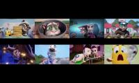 Talking Tom Shorts. 8 episodes playing at once. #7