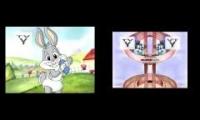 Baby Looney Tunes intro in Split Low Voice