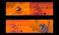 Gummy Bear Song HD (Four Orange & Blue Versions at Once)