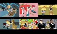 Johnny Test but its each seasons first all playing at once