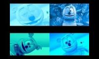 Gummy Bear Song HD (Four Blue & Chipmunk Versions at Once)