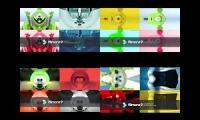Gummy Bear Song HD (Sixteen Mirror Versions At Once)