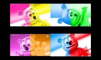 Gummy Bear Song HD (Four Coloursplit & Double Language Versions at Once)