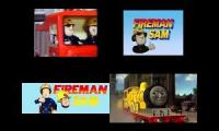 fireman sam theme song 1-4 episode mashup (1987)  please!