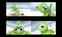 Gummy Bear Song HD (Four Forwards & Backwards Versions at Once)