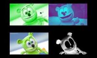 Gummy Bear Song HD (Four Backwards Versions at Once)
