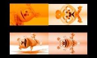 Gummy Bear Song HD (Four Orange & Backwards Versions at Once)