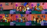 All The Simpsons Season 2 Openings and Couch Gags Played at Once