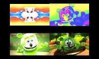 Gummy Bear Song HD (Four Shiny Versions at Once)