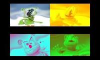 Gummy Bear Song HD (Four Wobbly Versions at Once)