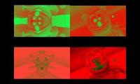 Gummy Bear Song HD (Four Red & Green Versions at Once) (Fixed)