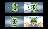 Gummy Bear Song HD (Four Cartoon & Mirror Versions at Once)