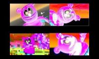 Gummy Bear Song HD (Four Neon & Negative Versions at Once) (Fixed)