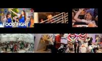 Thumbnail of 6 food fights at once