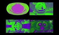 Gummy Bear Song HD (Four Green & Purple Versions at Once) (ReFixed)