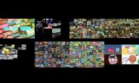 All 89 created AAO videos playing at once.