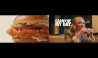 Thumbnail of Burger King Chicken Chicken 15 Sec Spanish vs American