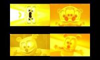Gummy Bear Song HD (Four Yellow & Neon Versions at Once)