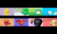 Bfdi Auditions with 8 other Reanimations  Played At Once