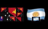 Argentina + Papua New Guinea EAS Alarm Sparta Porta Remix