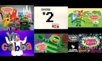 All Yo Gabba Gabba! Episodes Played at Once with Pilot, Live and The Demo (FIXED)