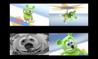 Gummy Bear Song HD (Four Normal Voice Versions at Once) (Fixed)